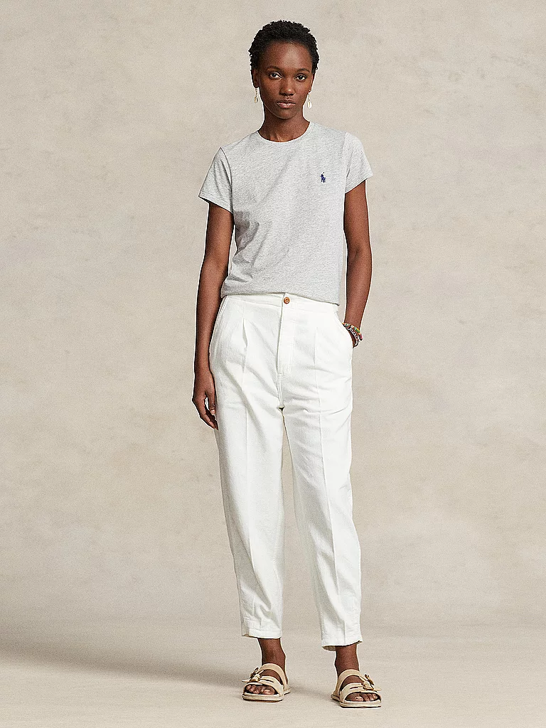 Vêtements Polo Ralph Lauren T shirt col rond jersey de coton pour Femme - vue 6